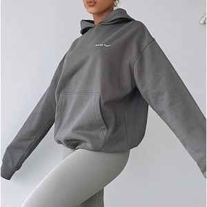 White Fox Boutique Hoodie Grey
